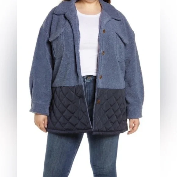 Treasure & Bond Blue Jacket Size L - Picture 1 of 7